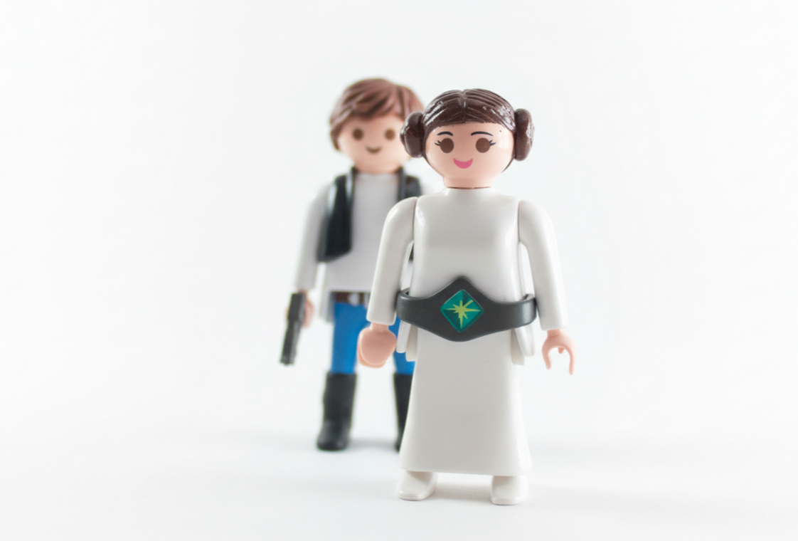 Figuras Playmobil Han Solo y Leia Organa – Regalo Perfecto para Fans de Star Wars - imagen 2