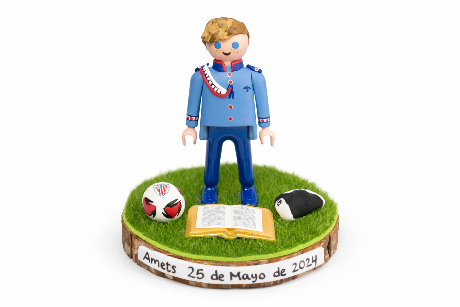 Peana niño de comunión personalizada - imagen 5