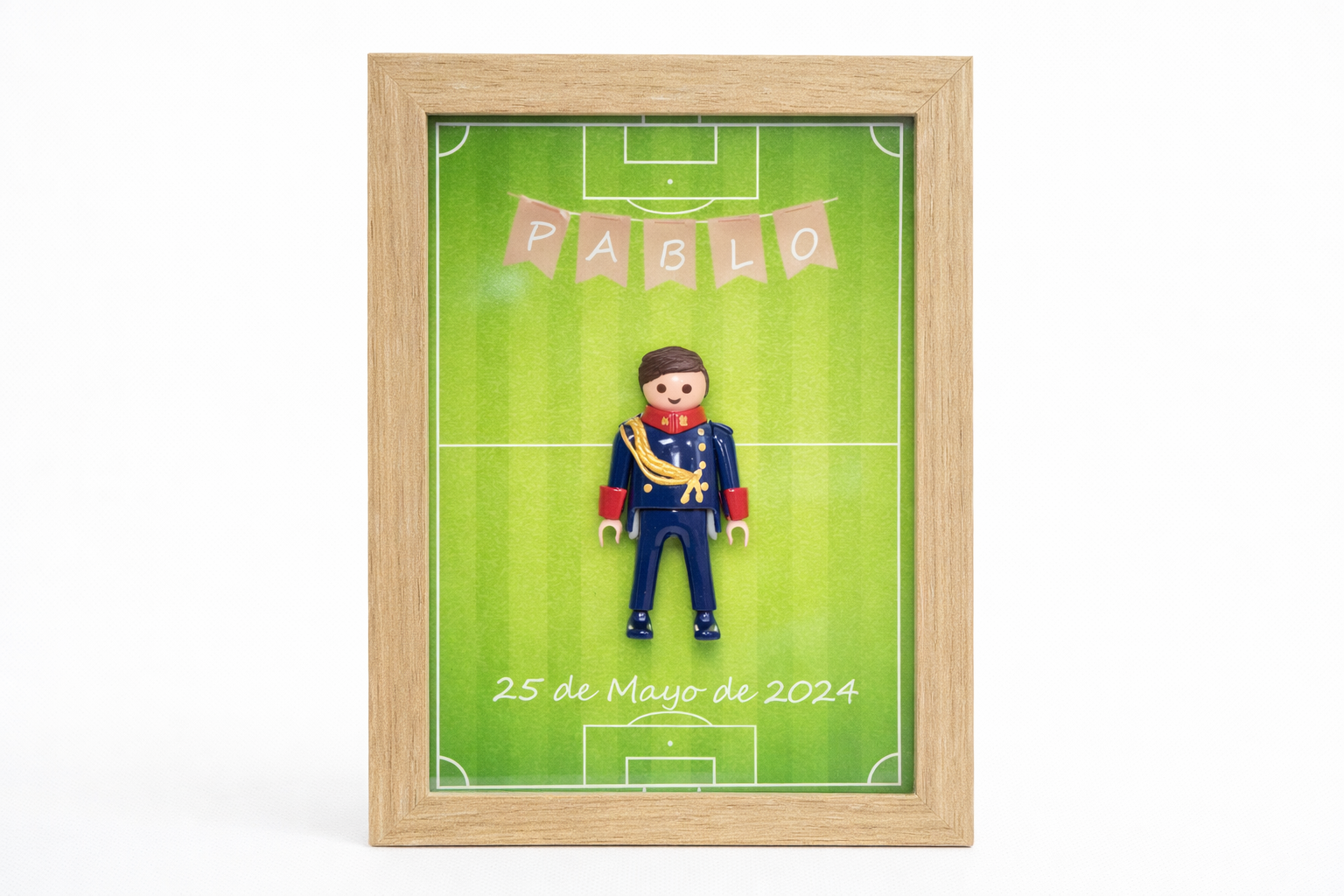 Marco de niño de comunión personalizado - imagen 4