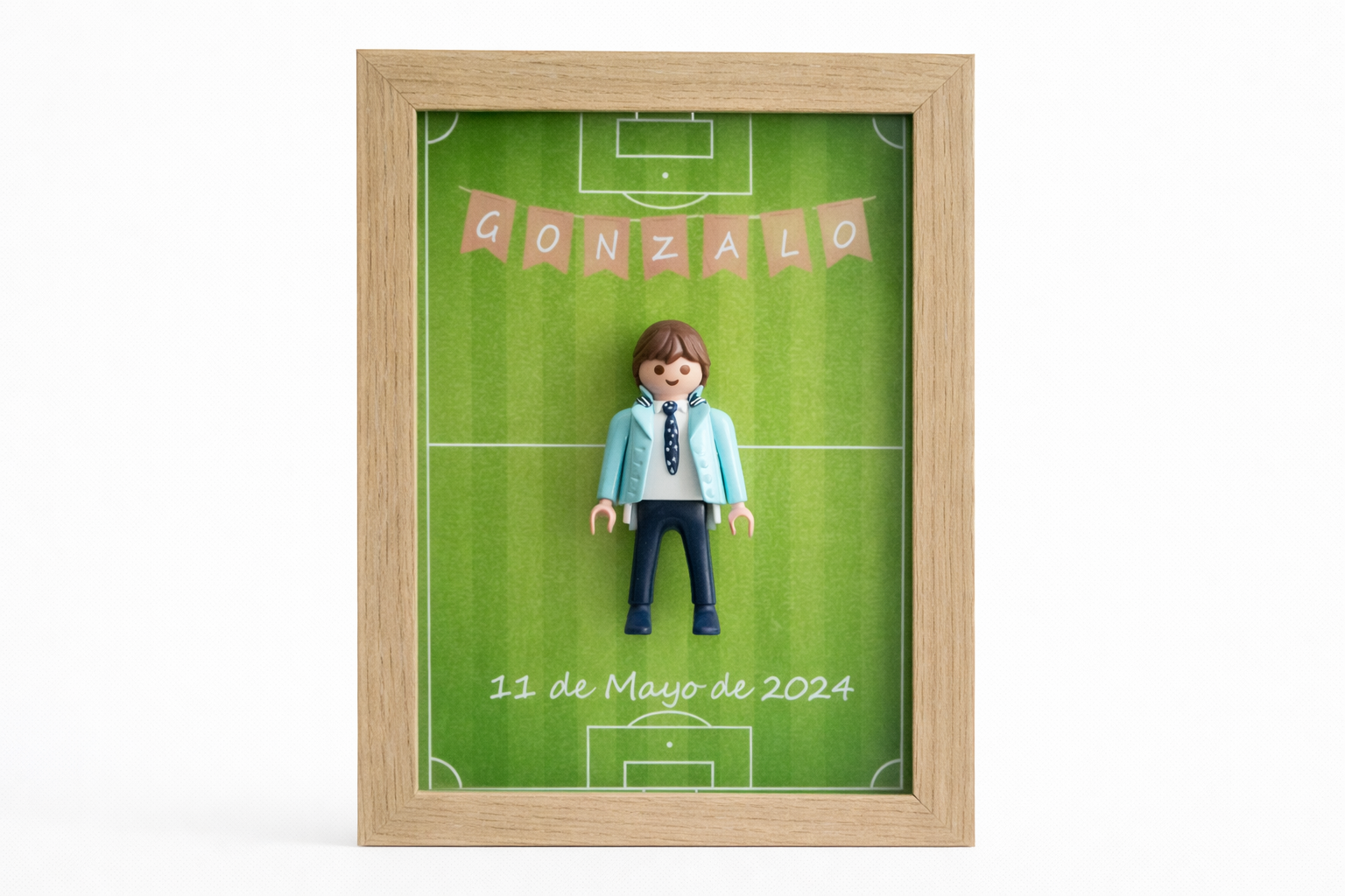 Marco de niño de comunión personalizado - imagen 6