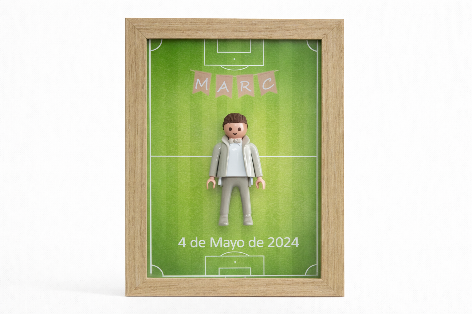 Marco de niño de comunión personalizado - imagen 11